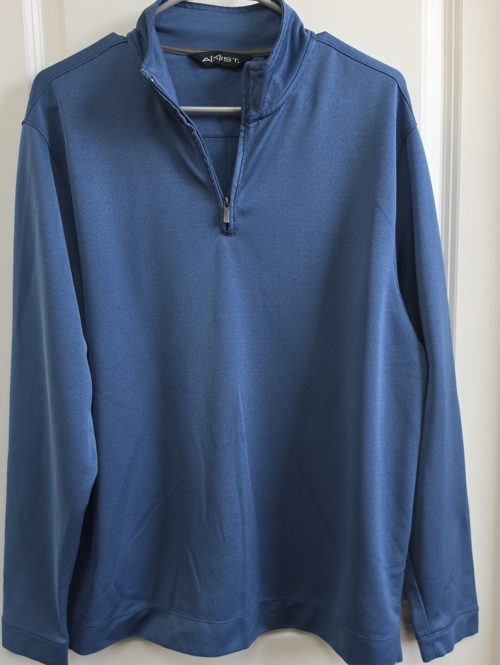 Axist Men's Blue Quarter-Zip Pullover Sweater